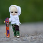 Как Марьяна училась кататься на скейтборде