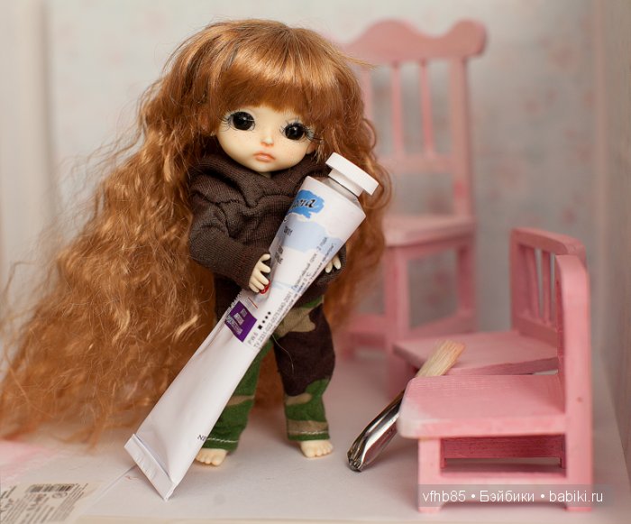 А у нас ремонт на кухне — Куклы Latidoll (Лати): BJD (БЖД) (фото 5)