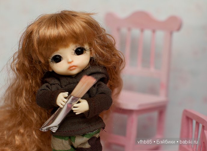 А у нас ремонт на кухне | Бэйбики А у нас ремонт на кухне — Куклы Latidoll (Лати): BJD (БЖД) (фото 2)