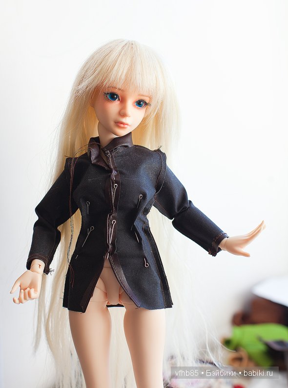 Как мы с Хлоей шили одежку для другой девочки =)) (фото 6)