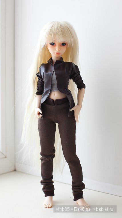 Как мы с Хлоей шили одежку для другой девочки =)) (фото 10)