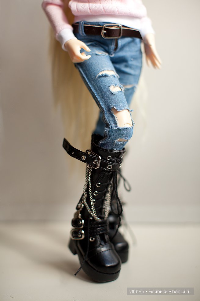 Сапожки для Хлои — Одежда и обувь для кукол BJD (БЖД): 1/3 (фото 5)