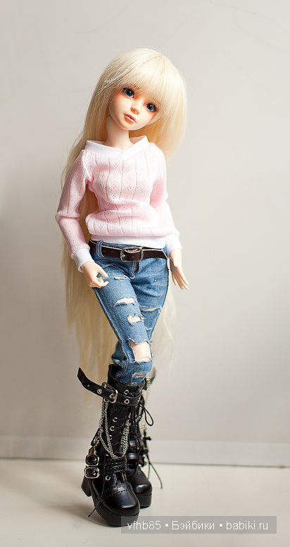 Сапожки для Хлои — Одежда и обувь для кукол BJD (БЖД): 1/3 (фото 8)