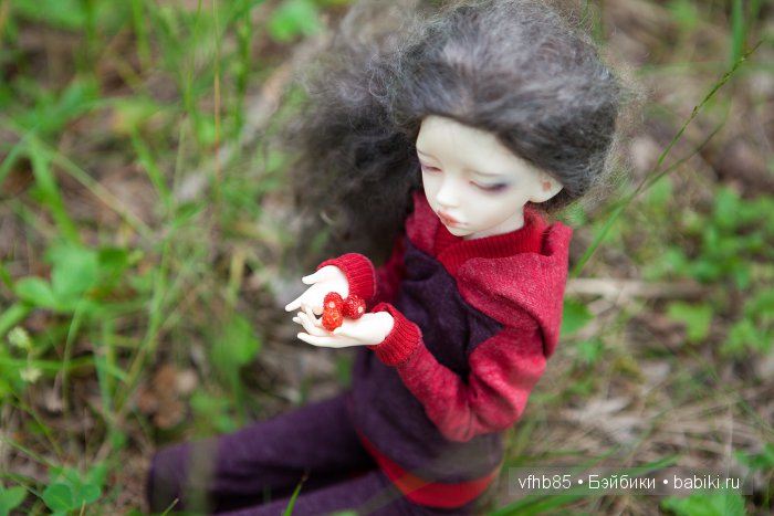 На природе — Гибридизация кукол BJD (БЖД): пересадка головы (фото 9)