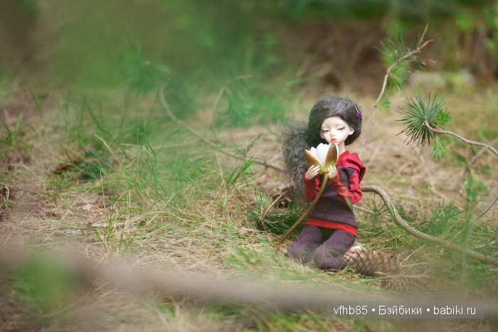 В сосновом лесу — Гибридизация кукол BJD (БЖД): пересадка головы