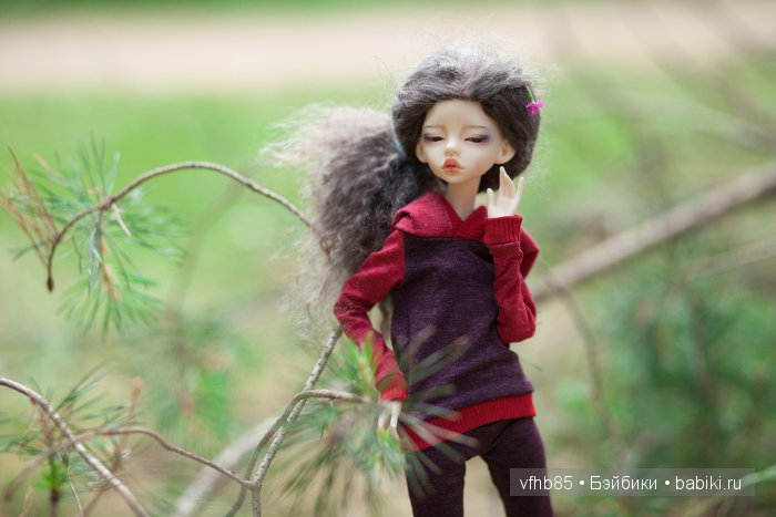 В сосновом лесу — Гибридизация кукол BJD (БЖД): пересадка головы (фото 2)