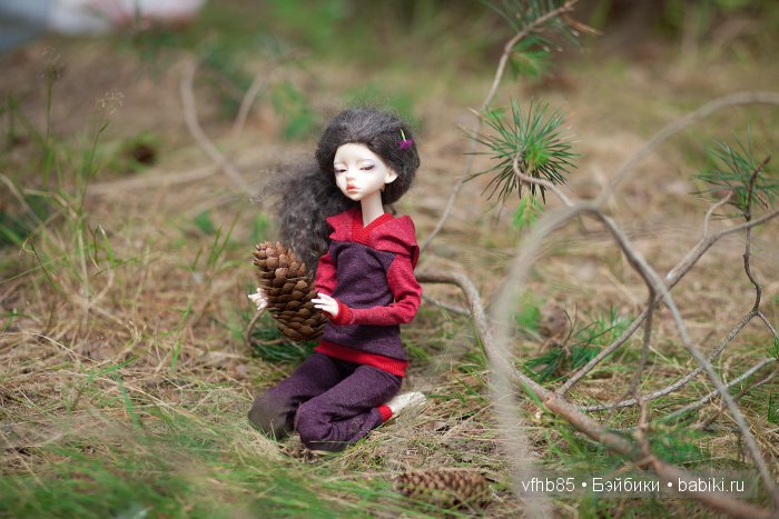 В сосновом лесу — Гибридизация кукол BJD (БЖД): пересадка головы (фото 5)