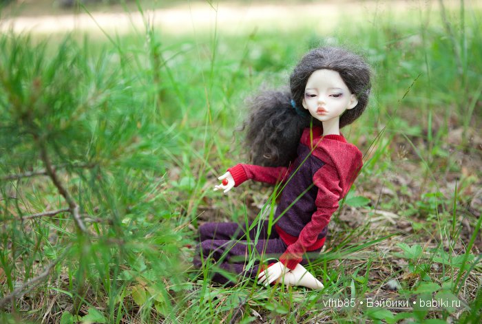 На природе — Гибридизация кукол BJD (БЖД): пересадка головы (фото 6)