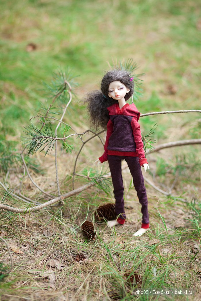 В сосновом лесу — Гибридизация кукол BJD (БЖД): пересадка головы (фото 3)