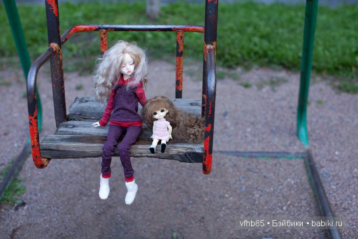 Как Марьяша ходила на качели (фото 4)