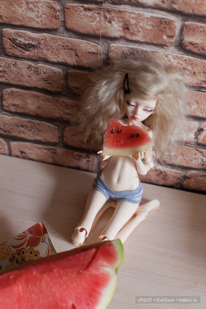 Арбузный день (18+) — Гибридизация кукол BJD (БЖД): пересадка головы (фото 6)