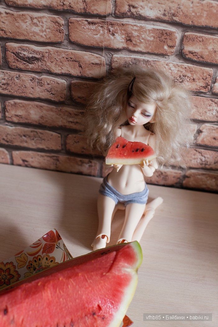 Арбузный день (18+) — Гибридизация кукол BJD (БЖД): пересадка головы (фото 7)