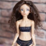 Продам паричок из козочки на шкурке для минифи (minifee), DIM doll, Doll Chateau. 16,5-18,0 см