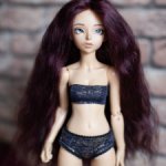 Продам паричок из козочки на шкурке для минифи (minifee), DIM doll, Doll Chateau. 16,5-18,0 см