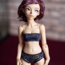 Продам паричок из козочки на шкурке для минифи (minifee), DIM doll, Doll Chateau. 16,5-18,0 см
