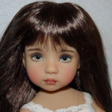 Куклы Диаы Эффнер с росписью от Ланы Доббс