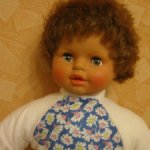 Большой ребёнок по имени Катюша от ф-ки "Огонёк" в коробке.