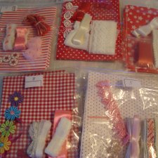 Набор для пошива платья небольшим куклам