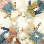 Трикотажные коты - Игрушки ручной работы