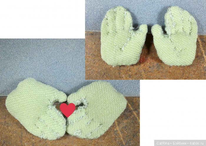 Неформальная Русалка и её рыбий хвост на пуговках. Текстильная авторская шарнирная кукла (фото 3)