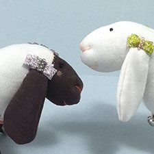 Бяшки в кружавчиках. Тильды