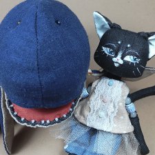 Кошка Фиби и Кит Арчи