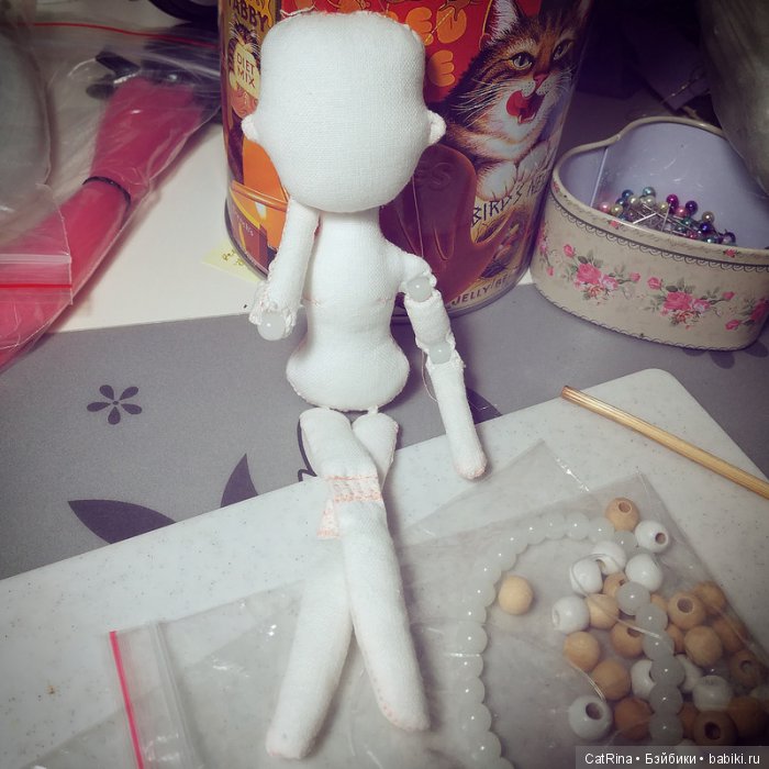 Санни, позитив с характером. История создания куклы из ткани (фото 2)
