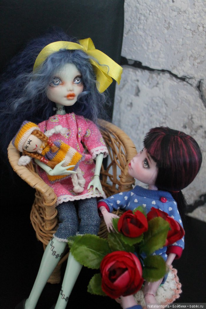 Эстетика утончённости — ООАК Monster High и Ever After High: репейнт