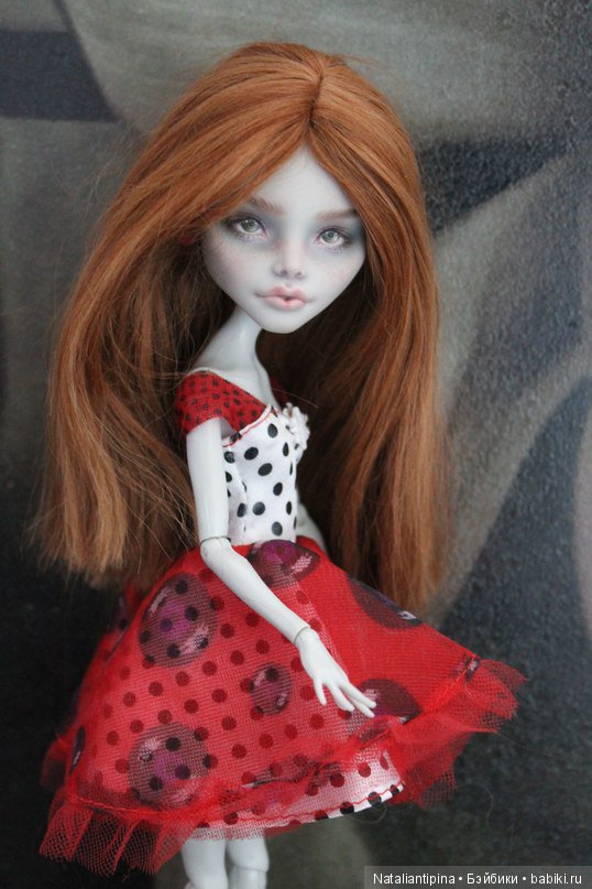 Ингрид — ООАК Monster High и Ever After High: репейнт (фото 9)