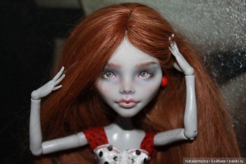 Ингрид — ООАК Monster High и Ever After High: репейнт