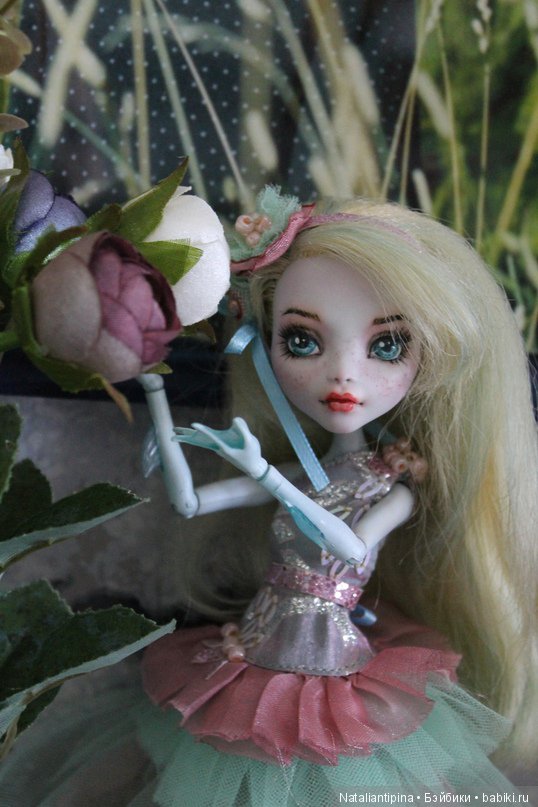 Лагуна — ООАК Monster High и Ever After High: репейнт (фото 6)