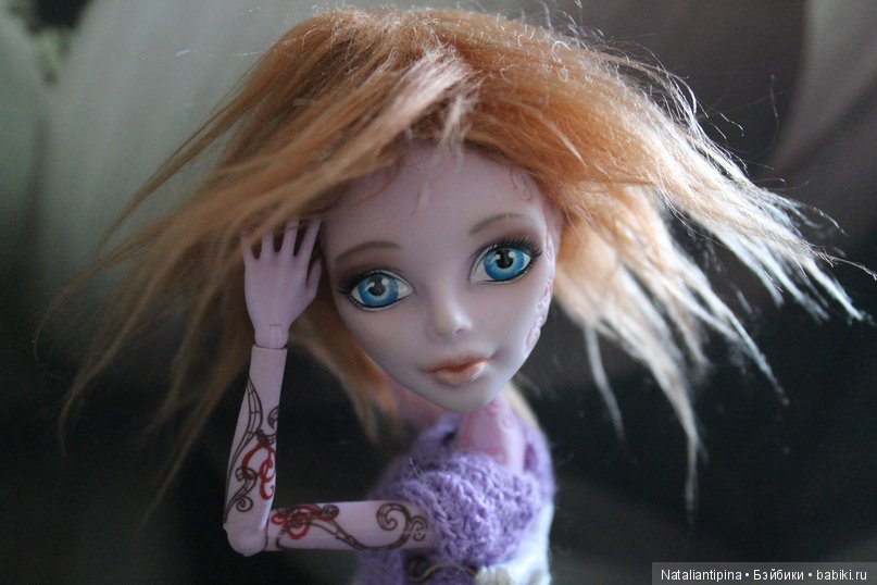 Эрика — ООАК Monster High и Ever After High: репейнт