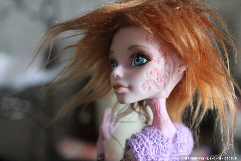 Эрика — ООАК Monster High и Ever After High: репейнт (фото 6)