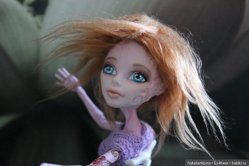 Эрика — ООАК Monster High и Ever After High: репейнт