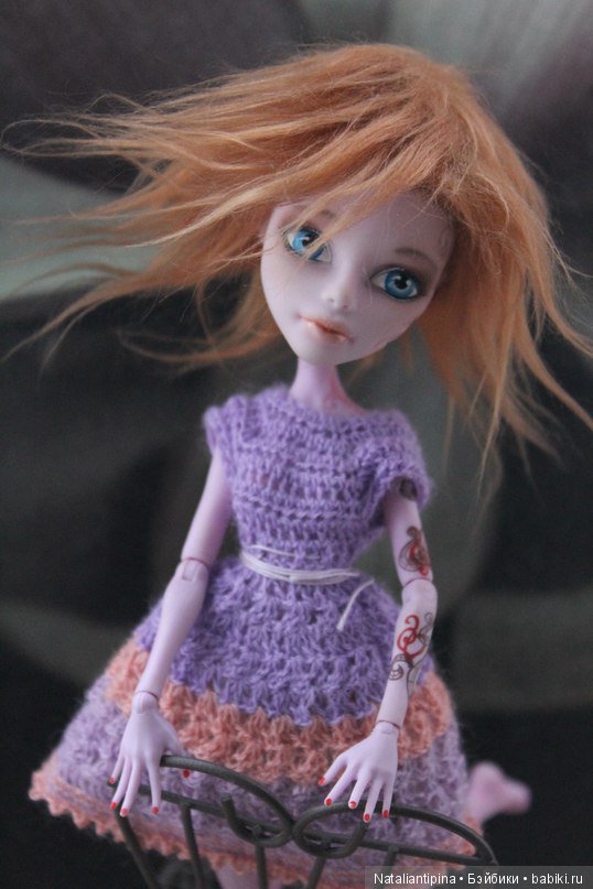 Эрика — ООАК Monster High и Ever After High: репейнт (фото 7)