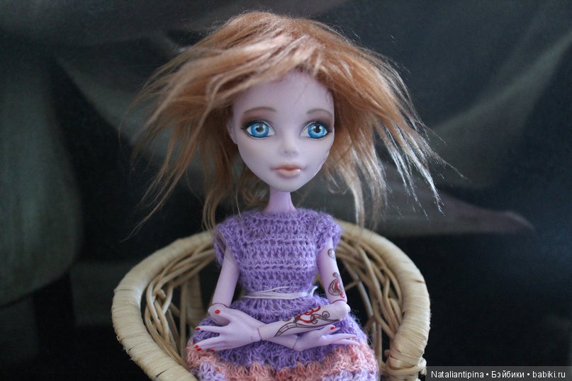 Эрика — ООАК Monster High и Ever After High: репейнт