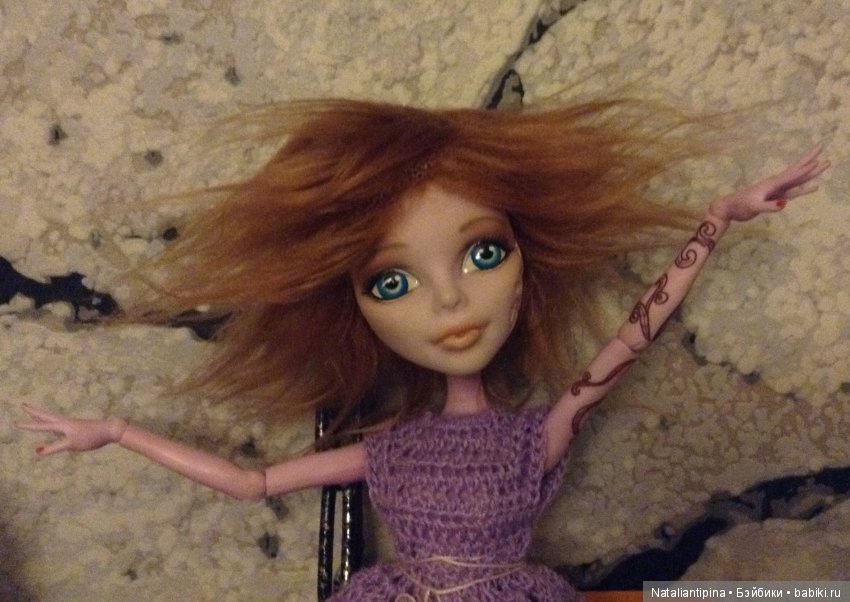 Эрика — ООАК Monster High и Ever After High: репейнт (фото 2)