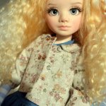 Настуся - вполне такая серьезная девочка BJD