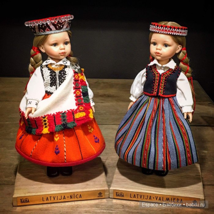 Байба Паолка в национальном костюме | Бэйбики Байба Паолка в национальном костюме (фото 3)