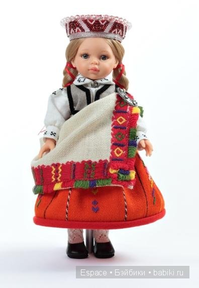 Байба Паолка в национальном костюме | Бэйбики Байба Паолка в национальном костюме