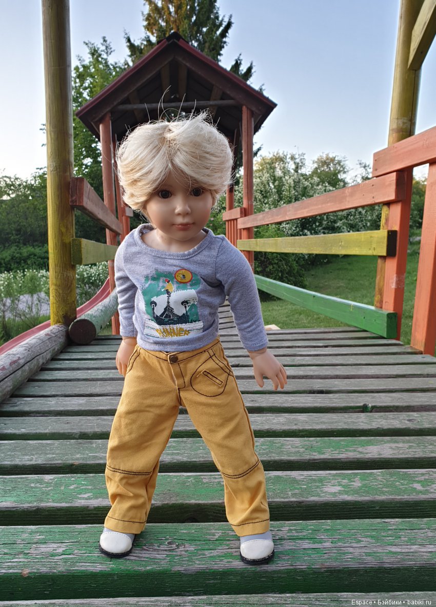 Якоб. Лодка. Закат — Куклы Kidz'n'Cats (Соня Хартман): шарнирные 46 см (фото 10)