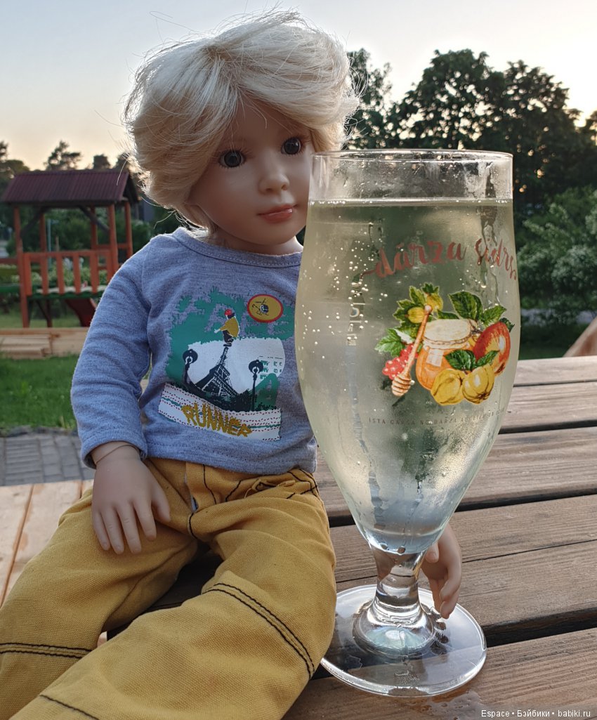 Якоб. Лодка. Закат — Куклы Kidz'n'Cats (Соня Хартман): шарнирные 46 см