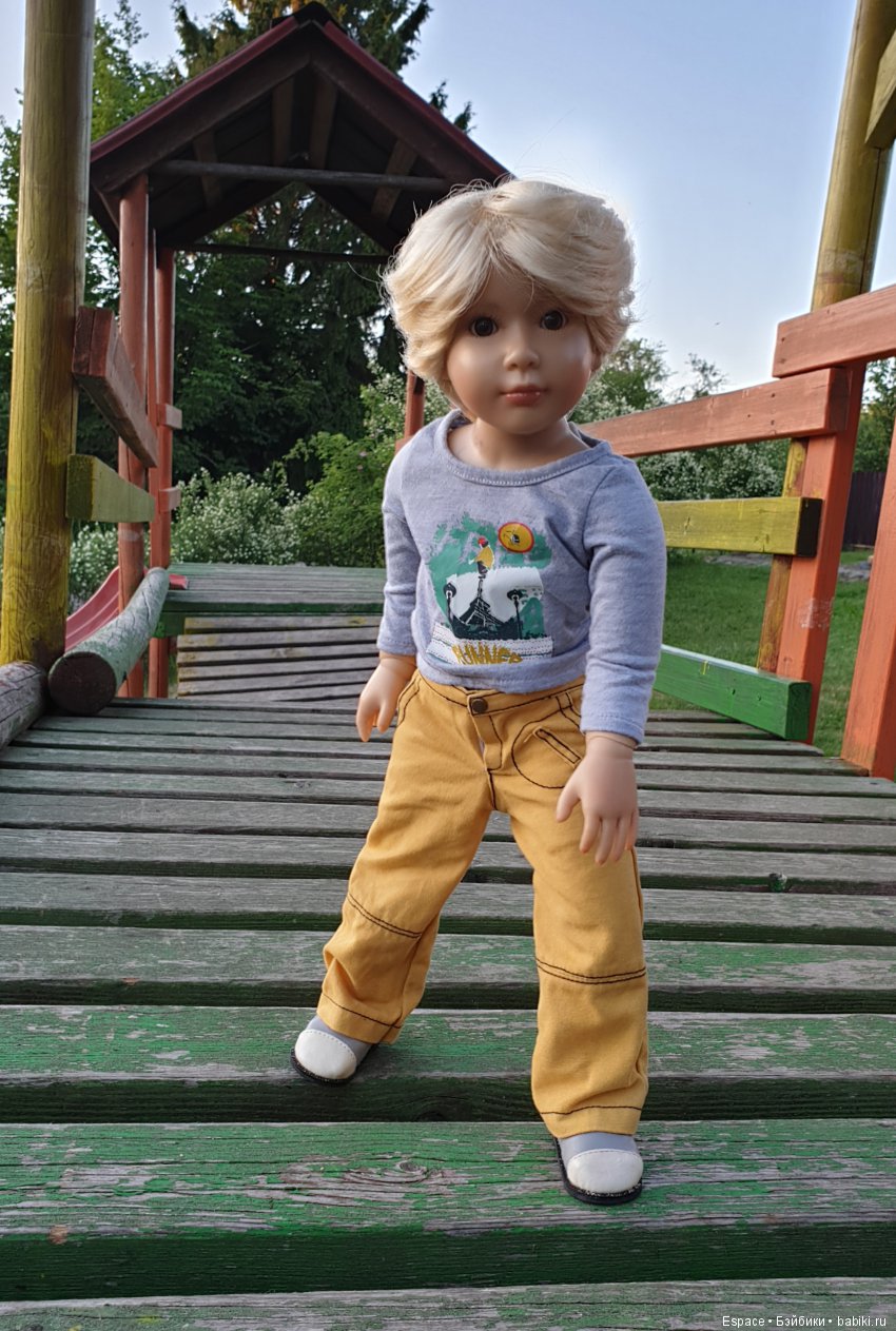 Якоб. Лодка. Закат — Куклы Kidz'n'Cats (Соня Хартман): шарнирные 46 см