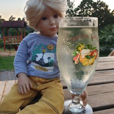 Якоб. Лодка. Закат