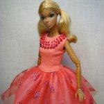 Одежда (платье кораловые бусы) для Barbie, integrity toys, Dynamite Girls