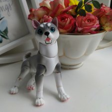 Хаски-голубые глазки