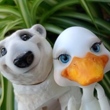 Гусь и медведь