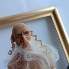 Дедушка с вещами