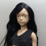 Авторская шарнирная кукла Космо