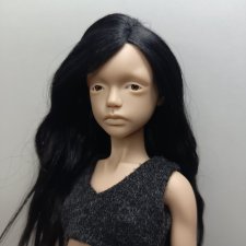 Авторская шарнирная кукла Космо